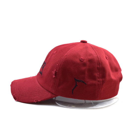 Distressed Hat - Red