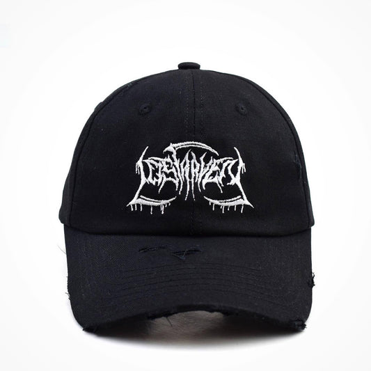 Distressed Hat - Black
